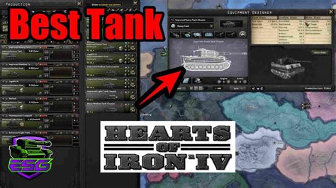 best tank design in hoi4.